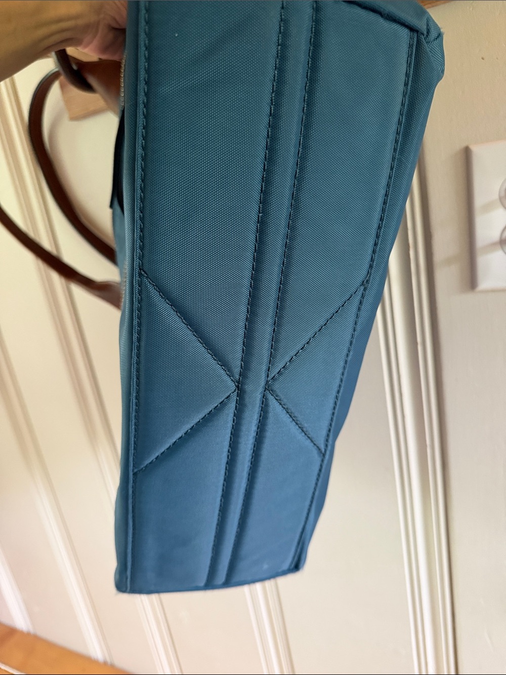 Frye Ivy Nylon Tote Bag - Peacock Blue - Picture 5 of 6